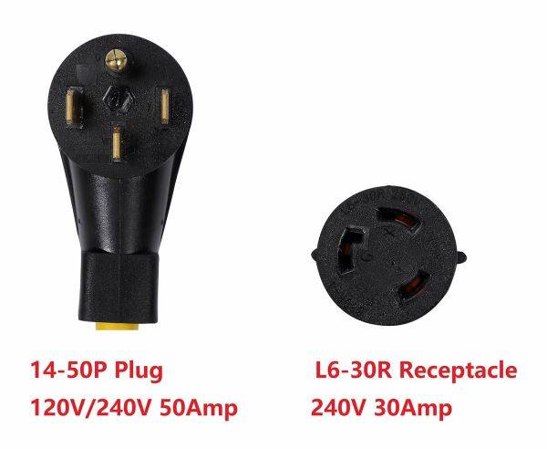 NEMA 14-50P to NEMA L5-30R