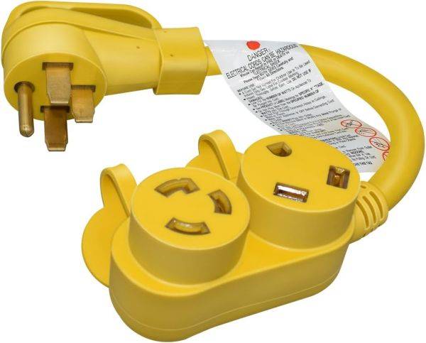 NEMA 14-50P to NEMA TT-30R NEMA L5-30R