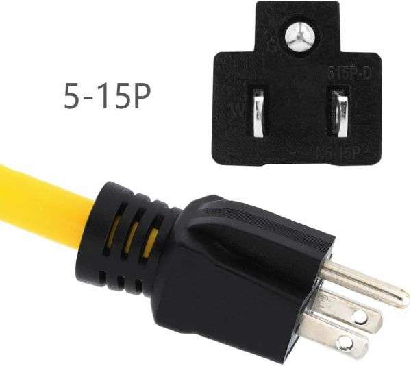 NEMA 5-15P to NEMA L14-30R