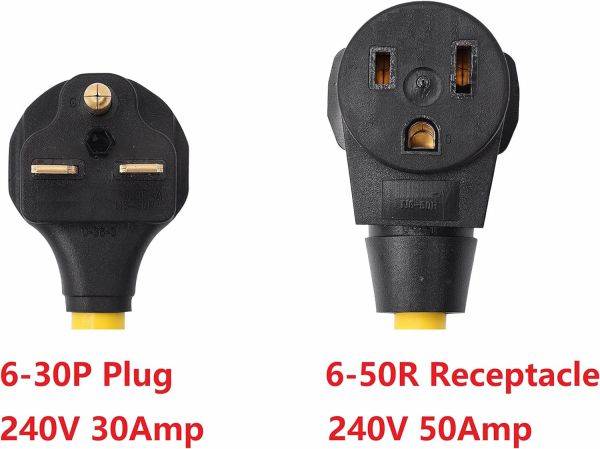 NEMA 6-30P to NEMA 6-50R