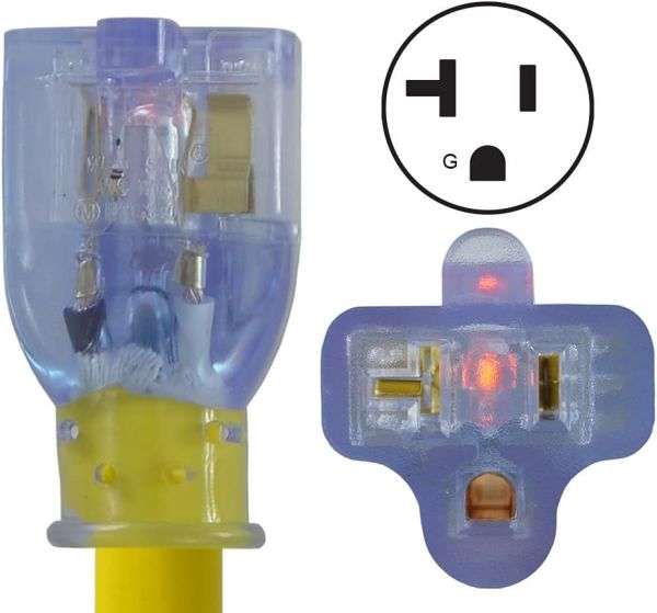 NEMA L5-30P to NEMA 5-20R