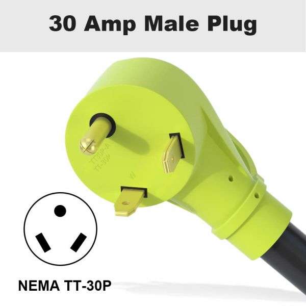 NEMA TT-30P to NEMA 5-15R