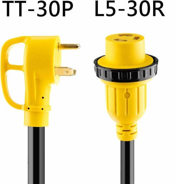 NEMA TT-30P to NEMA L5-30R