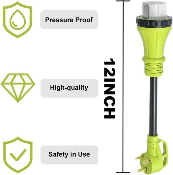 NEMA TT-30P to NEMA SS2-50R